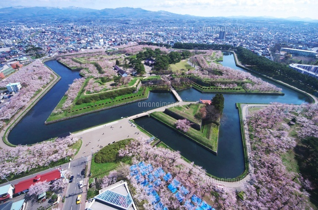 五稜郭公園と桜
(c)Image House/a.collectionRF