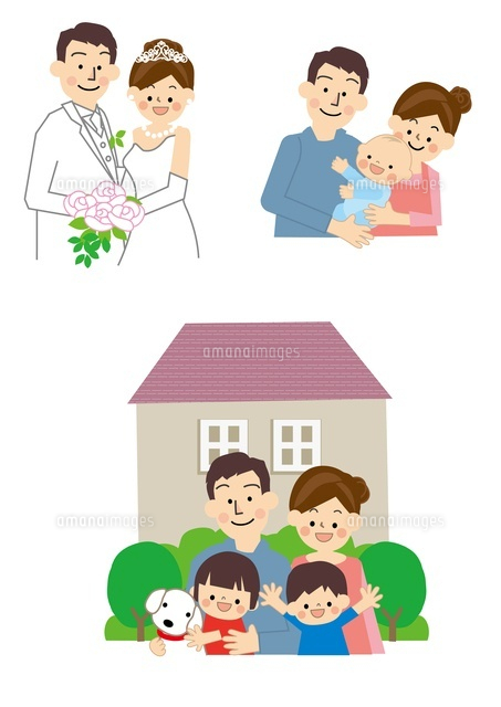 結婚 出産 マイホーム
(c)Kazuko Tsukamoto/a.collectionRF