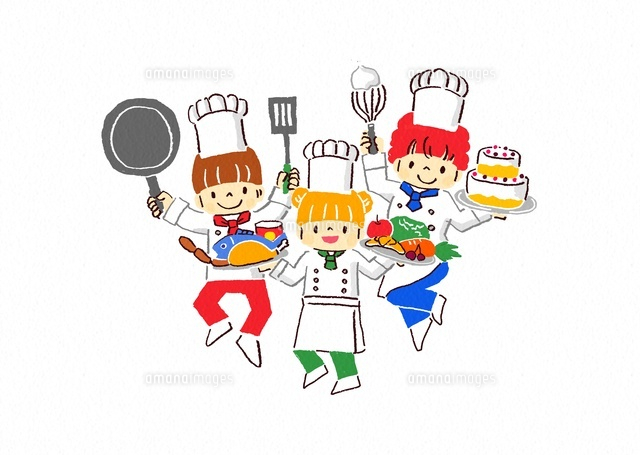 料理をする子供たち
(c)Fumi Watanabe/a.collectionRF