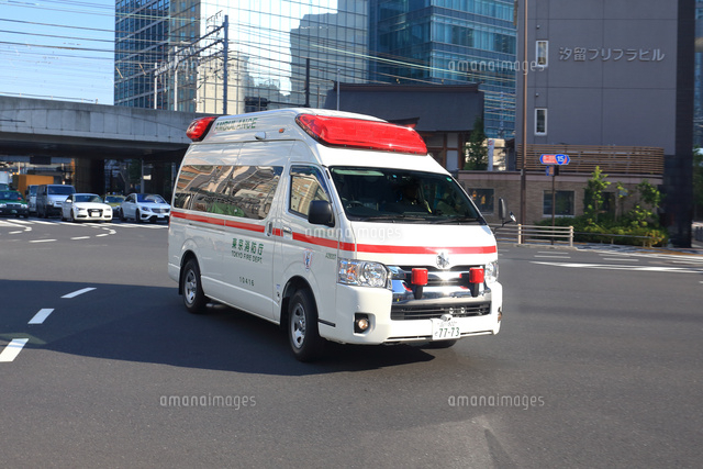 急行する救急車
(c)Keiji Kaneda/a.collectionRF