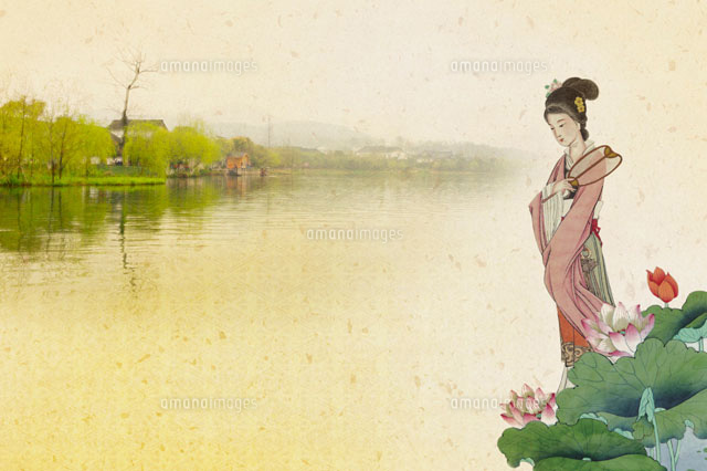 Painting of a woman
(c)IMAGEMORE