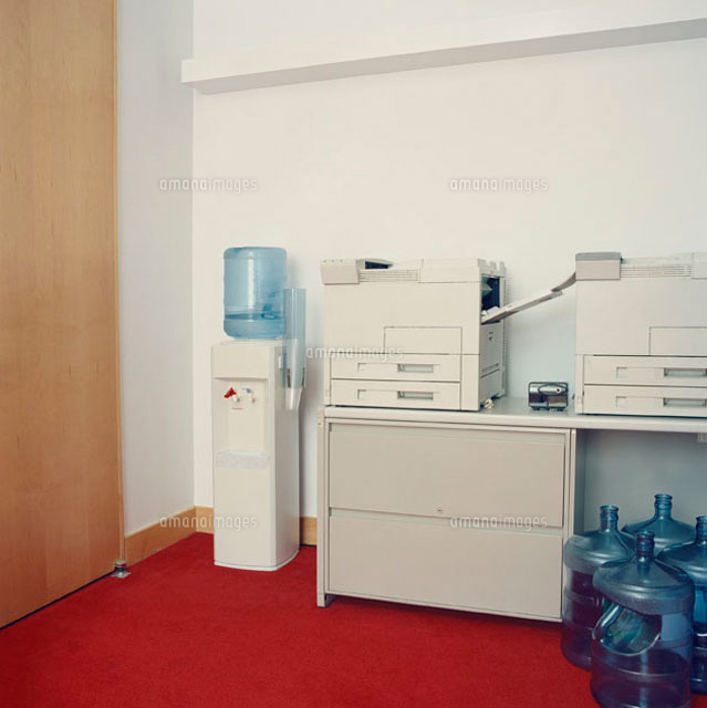 Photocopy machines next to water cooler
(c)Emiliano Granado/fStop