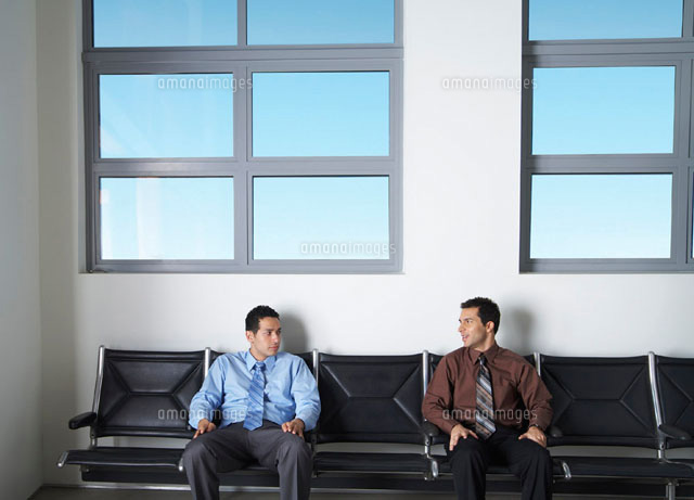 Businessmen in Waiting Area
(c)Radius Images