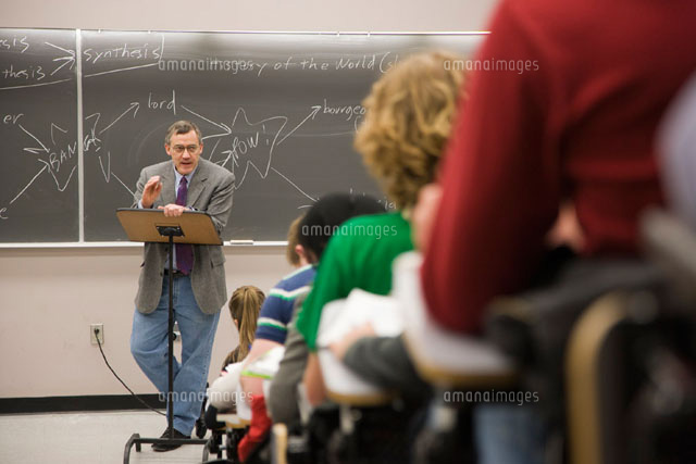 Professor in Classroom
(c)Radius Images