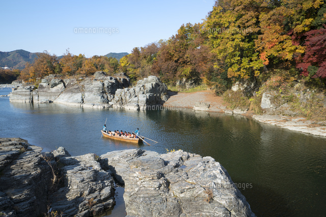 長瀞の紅葉とライン下り
(c)ICHIRO KATAKAI/a.collectionRF