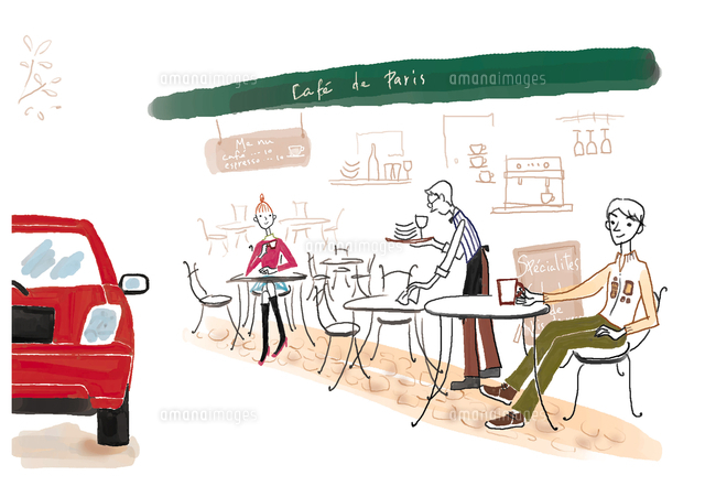 オープンカフェ
(c)daj