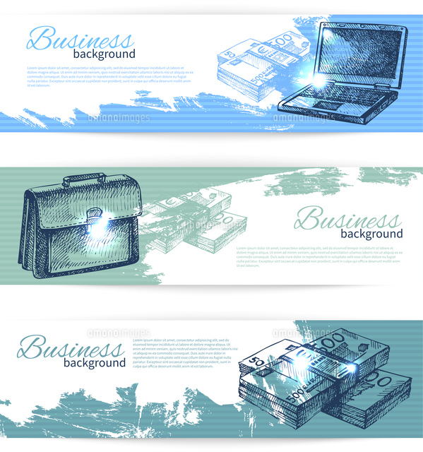 Banner set of hand drawn business backgrounds
(c)Ingram Image