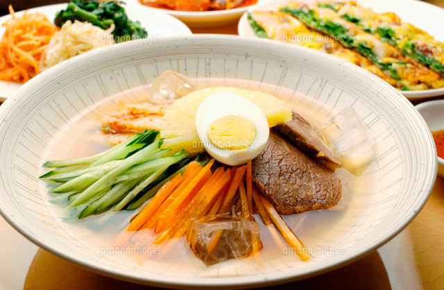 韓国料理の冷麺
(c)Doable/a.collectionRF
