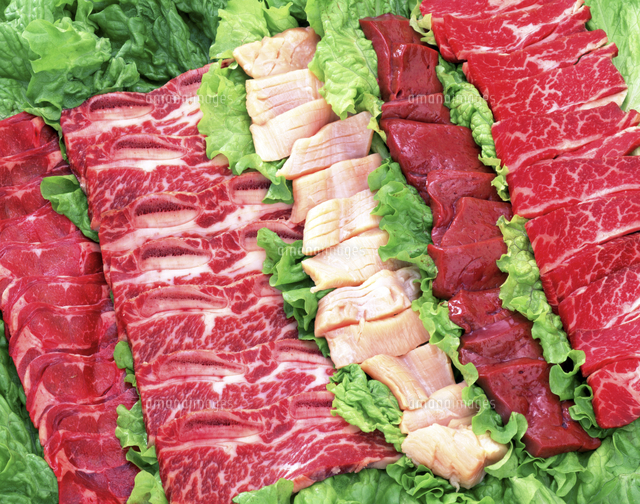 焼肉材料の集合
(c)C.O.T/a.collectionRF