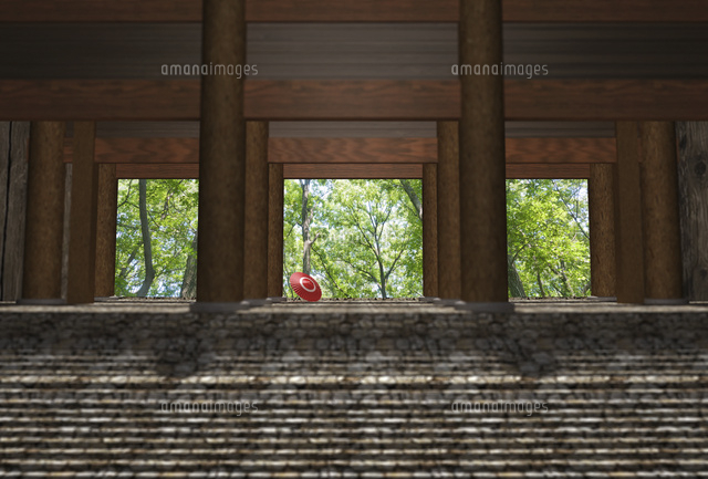 夏の山門の通路
(c)SHIROH KOHNO/a.collectionRF