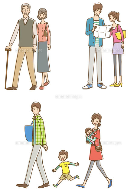 散歩する人々
(c)GOKU/a.collectionRF