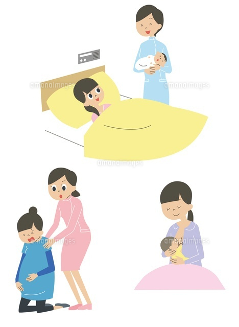 妊婦、出産後の女性
(c)GOKU/a.collectionRF