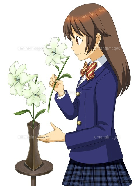 女子学生 部活動 華道部
(c)Jow Souya/a.collectionRF