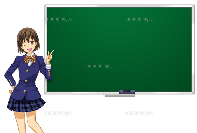 黒板を指さす女子学生
(c)Jow Souya/a.collectionRF