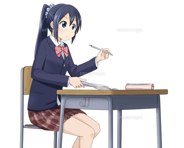 勉強する女の子
(c)coaco/a.collectionRF