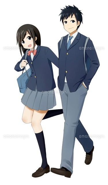 登下校する男の子と女の子
(c)coaco/a.collectionRF