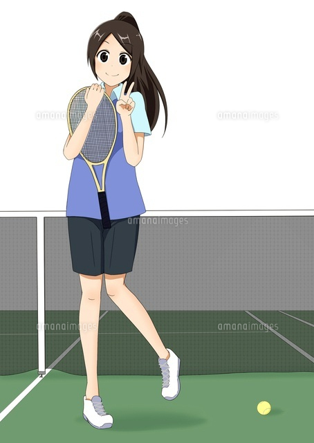 テニス部の女の子
(c)coaco/a.collectionRF