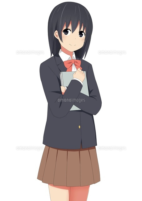ノートを持つ女子生徒
(c)coaco/a.collectionRF