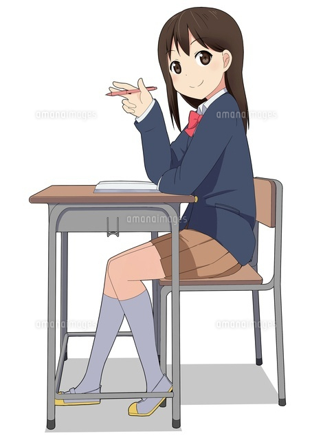 ノートをとる女子生徒
(c)coaco/a.collectionRF