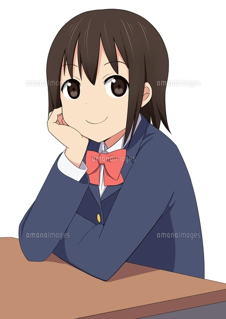 頬杖をつく女子生徒
(c)coaco/a.collectionRF