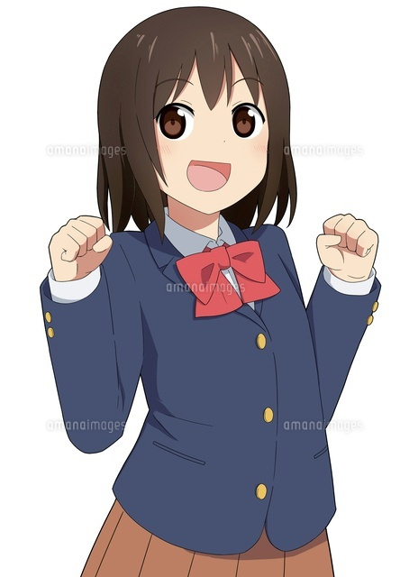 意気込む女子生徒
(c)coaco/a.collectionRF