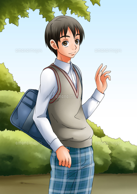 男子生徒イラスト
(c)OMOYA YATA/a.collectionRF