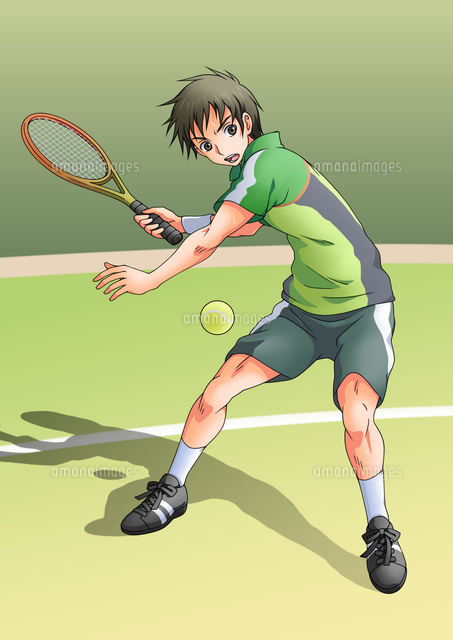 テニスをする少年
(c)TOMOYA YATA/a.collectionRF