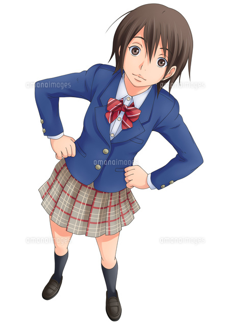 腰に手を当て上を見る少女
(c)TOMOYA YATA/a.collectionRF