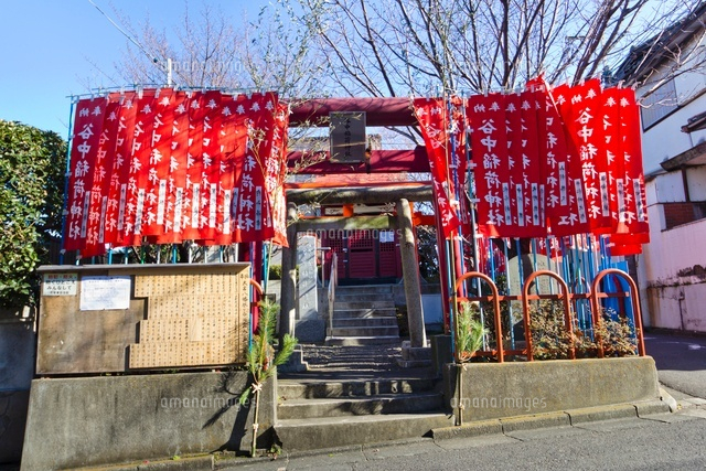 谷中稲荷神社
(c)Yutaka Isayama/a.collectionRF