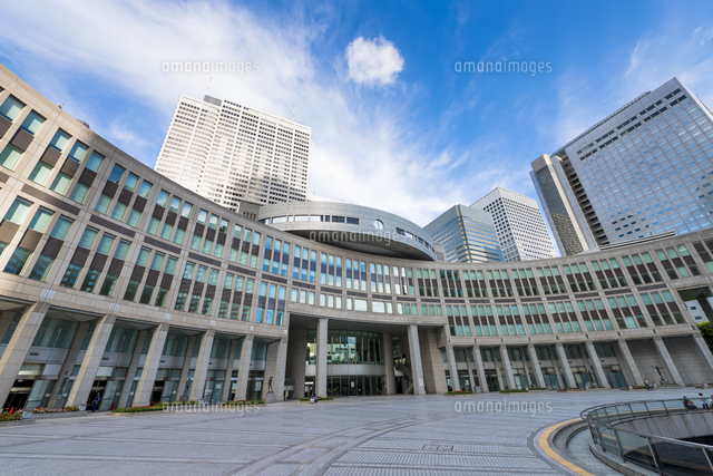 都民広場から都議会議事堂
(c)Yutaka Isayama/a.collectionRF