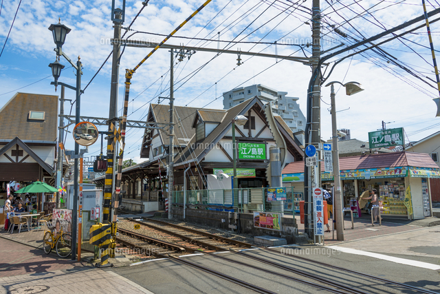 江ノ電・江ノ島駅
(c)Yutaka Isayama/a.collectionRF