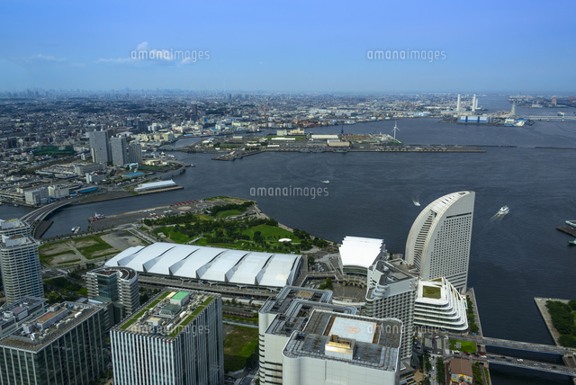 ランドマークタワー展望台からの眺め(みなとみらい方面)
(c)Yutaka Isayama/a.collectionRF