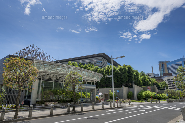 国家記事堂前駅と首相官邸
(c)Yutaka Isayama/a.collectionRF