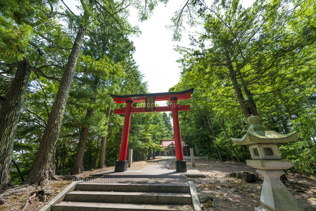 諏訪神社の鳥居(河口湖)
(c)Yutaka Isayama/a.collectionRF