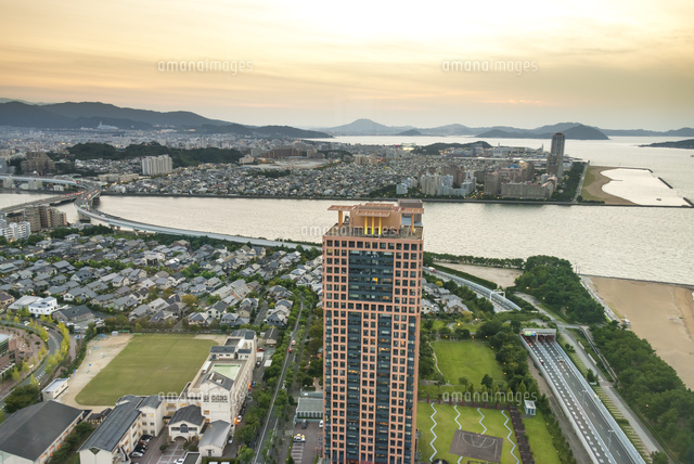 福岡市街眺望(福岡タワーより西方向)
(c)Yutaka Isayama/a.collectionRF