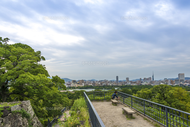 福岡城跡(大天守台跡からの眺め)
(c)Yutaka Isayama/a.collectionRF