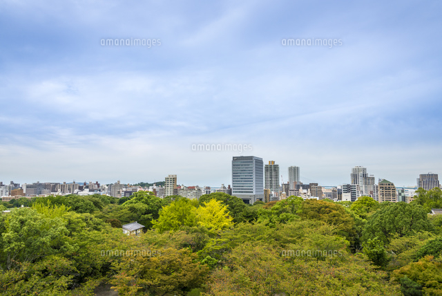 福岡城跡(大天守台跡からの眺め)
(c)Yutaka Isayama/a.collectionRF