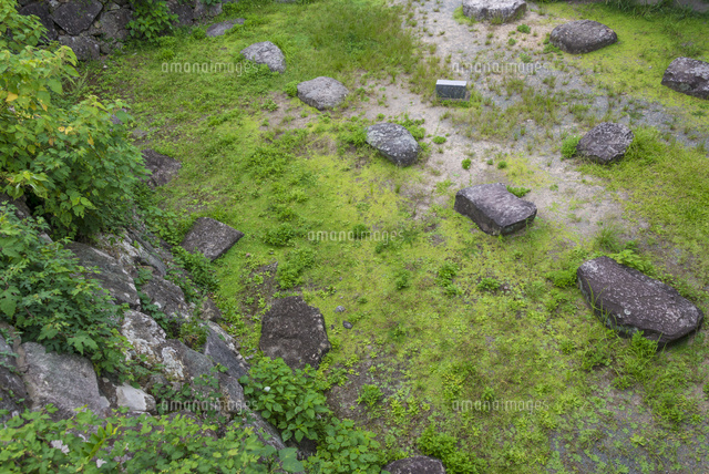 福岡城跡(大天守台跡の柱石)
(c)Yutaka Isayama/a.collectionRF