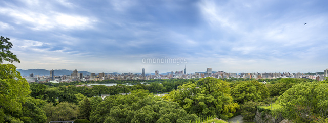 福岡城跡(大天守台跡からの眺め・大濠公園)パノラマ
(c)Yutaka Isayama/a.collectionRF