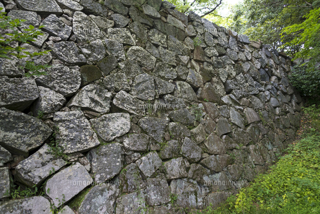 福岡城跡の城壁(横)
(c)Yutaka Isayama/a.collectionRF