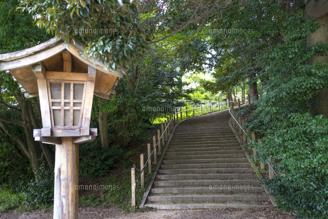 福岡城跡の追廻門跡(登り口)
(c)Yutaka Isayama/a.collectionRF