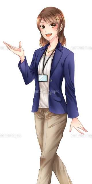 案内女性
(c)Manga Designers Lab/a.collectionRF