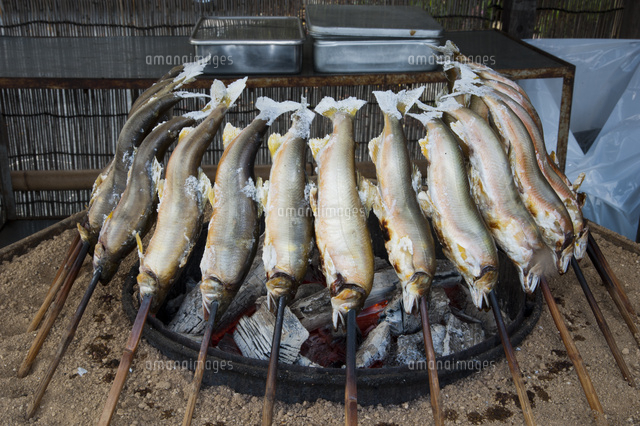 アユの塩焼き
(c)HISAO NAKAMURA/a.collectionRF