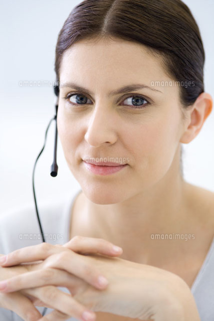 Attentive customer service representative
(c)Sigrid Olsson/PhotoAlto