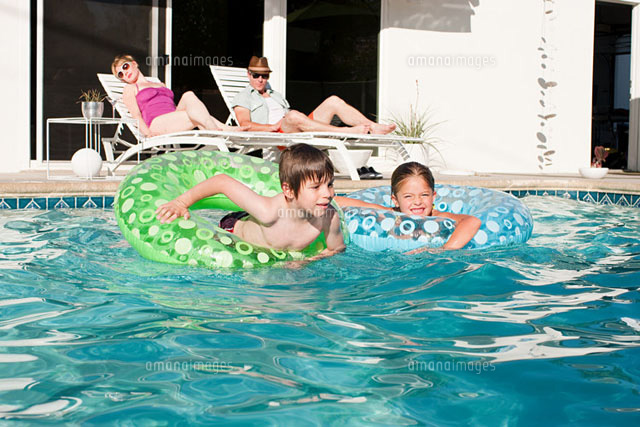 water pool for family