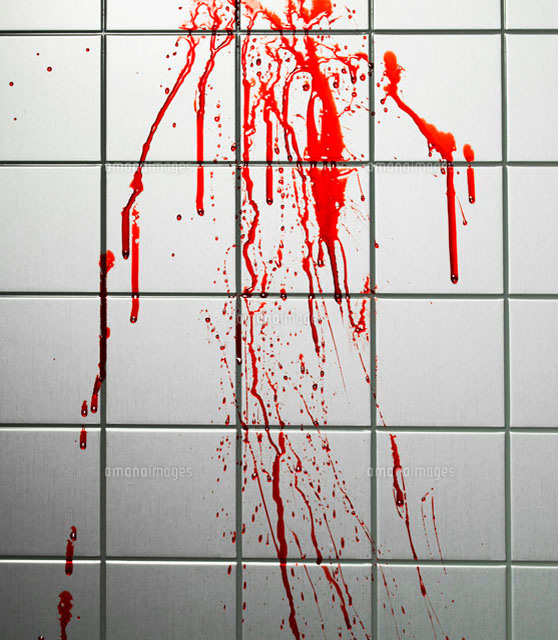 Blood on Tiled Wall
(c)clover/a.collectionRF