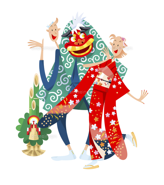 お正月のカップル
(c)イメージナビ