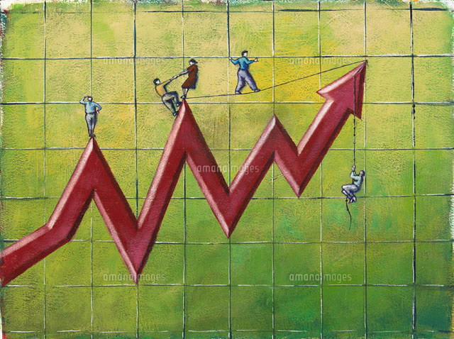 Business People on Graph
(c)Radius Images