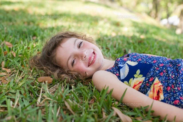 Girl Lying in Grass
(c)Radius Images