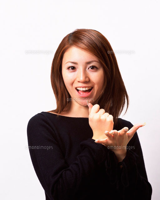 ひらめいた女性
(c)daj